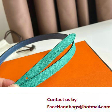 Hermes Roulis belt buckle  &  Reversible leather strap 13 mm 05 2023